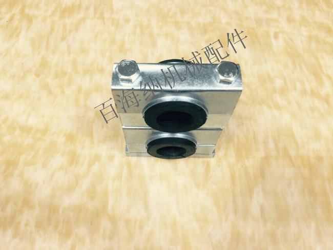 Steel pipe clamp (double)